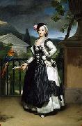 Portrait of Isabel Parreno Arce Ruiz de Alarcon y Valdes, Marchioness of Llano Raphael